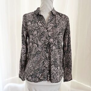Rock & Republic floral button shirt Size XS